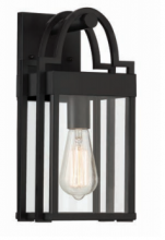 Designers Fountain D240M-7OW-MB - 1 Light Wall Lantern