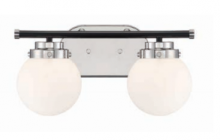 Designers Fountain D232M-2B-PN - 2 Light Vanity