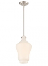 Designers Fountain D229M-9P-BN - Moonlight 9" 1-Light Pendant