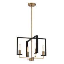 Designers Fountain D233M-4CH-OSB - Chicago PM 18" 4-Light Chandelier