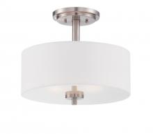 Designers Fountain 87211-SP - Harlowe Semi-Flush