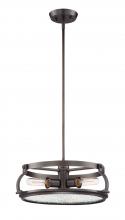 Designers Fountain 92131-SCB - Eaton 18" 3-Light Pendant