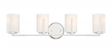 Designers Fountain 93904-PN - Elara 4-Light Vanity