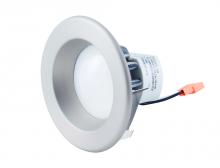 Designers Fountain EVL4733CBN30 - 4 in. 3000K Soft White Integrated LED Recessed CEC-T20 Baffle Trim in Brushed Nickel