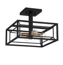 Designers Fountain D237C-SF-MB - Within 12" 4-Light Semi-Flush