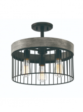 Designers Fountain D226M-SF-MB - 3 Light Semi Flush