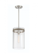 Designers Fountain D227M-7P-BN - Reflecta 8.75" 1-Light Pendant