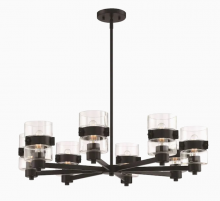 Designers Fountain D222M-8CH-MB - 8 Light Chandelier