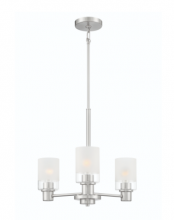 Designers Fountain D236M-3CH-BN - Cedar Lane 20" 3-Light Chandelier