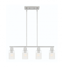 Designers Fountain D236M-IS-BN - Cedar Lane 31" 4-Light Island