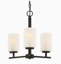 Designers Fountain D239M-3CH-MB - Carmine 16" 3-Light Chandelier