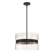 Designers Fountain D222C-16P-MB - Midnight LA 16" 6-Light Pendant