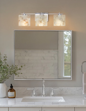 Justice Design Group ALR-8443-55-CROM - Era 3-Light Bath Bar