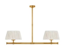 Visual Comfort & Co. Signature Collection CHC 5815AB-CSP - Marion 56" Linear Chandelier