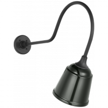 Visual Comfort & Co. Signature Collection TOB 2803MBK/S5-G - Academy 26" Angled Flynn Barn Light