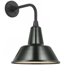 Visual Comfort & Co. Signature Collection TOB 2808MBK/S1-G - Academy 11" Rex Barn Light