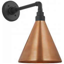 Visual Comfort & Co. Signature Collection TOB 2811MBK/S10-SC - Academy 11" Mack Barn Light