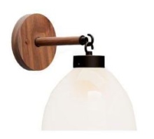 Dolan Designs 9236-68 - Walnut & bronze wall sconces