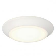 Westinghouse 6134000 - 7.5 in. 16W Dimmable LED Surface Mount with Color Temperature Selection White Finish