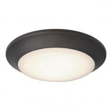 Westinghouse 6134100 - 7.5 in. 16W Dimmable LED Surface Mount with Color Temperature Selection Black-Bronze Finish