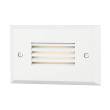 Eurofase 36041-034 - STEP LT,HRZ,LOUVRE TRIM,WHT