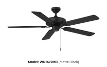 Wind River WR1472MB - Dalton 52" Indoor Ceiling Fan