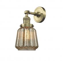Innovations Lighting 203-AB-G146-LED - Chatham - 1 Light - 7 inch - Antique Brass - Adjustable Sconce