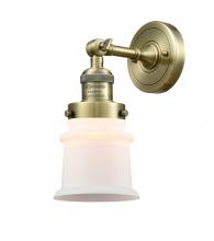 Innovations Lighting 203-AB-G181S-LED - Canton - 1 Light - 5 inch - Antique Brass - Adjustable Sconce