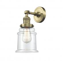 Innovations Lighting 203-AB-G182-LED - Canton - 1 Light - 7 inch - Antique Brass - Adjustable Sconce