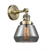 Innovations Lighting 203SW-AB-G173-LED - Fulton - 1 Light - 7 inch - Antique Brass - Adjustable Sconce