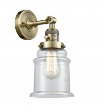 Innovations Lighting 203SW-AB-G182-LED - Canton - 1 Light - 7 inch - Antique Brass - Adjustable Sconce