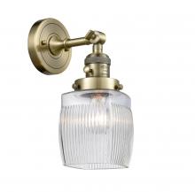 Innovations Lighting 203SW-AB-G302-LED - Colton - 1 Light - 6 inch - Antique Brass - Adjustable Sconce