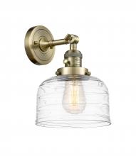 Innovations Lighting 203SW-AB-G713-LED - Bell - 1 Light - 8 inch - Antique Brass - Adjustable Sconce