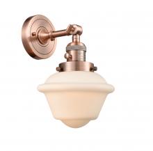 Innovations Lighting 203SW-AC-G531-LED - Oxford - 1 Light - 8 inch - Antique Copper - Adjustable Sconce