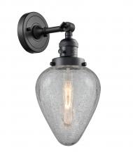 Innovations Lighting 203SW-BK-G165-LED - Geneseo - 1 Light - 7 inch - Matte Black - Adjustable Sconce