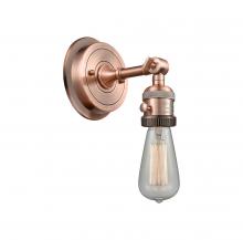 Innovations Lighting 203SWBP-AC - Bare Bulb - 1 Light - 5 inch - Antique Copper - Adjustable Sconce