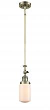 Innovations Lighting 206-AB-G311 - Dover - 1 Light - 5 inch - Antique Brass - Stem Hung - Adjustable Mini Pendant