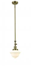 Innovations Lighting 206-AB-G531 - Oxford - 1 Light - 7 inch - Antique Brass - Stem Hung - Adjustable Mini Pendant