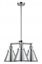 Innovations Lighting 207-PC-M13-PC-LED - Appalachian - 3 Light - 21 inch - Polished Chrome - Stem Hung - Chandelier