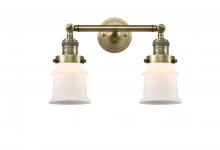 Innovations Lighting 208-AB-G181S - Canton - 2 Light - 17 inch - Antique Brass - Adjustable Bath Vanity Light