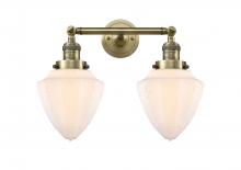 Innovations Lighting 208-AB-G661-7 - Bullet - 2 Light - 18 inch - Antique Brass - Adjustable Bath Vanity Light