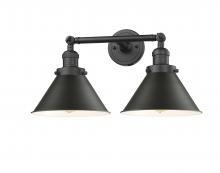 Innovations Lighting 208-OB-M11-LED - Briarcliff 2 Light Bath Vanity Light