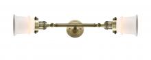 Innovations Lighting 208L-AB-G181S - Canton - 2 Light - 6 inch - Antique Brass - Adjustable Bath Vanity Light