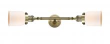 Innovations Lighting 208L-AB-G51-LED - Bell - 2 Light - 5 inch - Antique Brass - Adjustable Bath Vanity Light