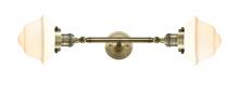 Innovations Lighting 208L-AB-G531 - Oxford - 2 Light - 8 inch - Antique Brass - Adjustable Bath Vanity Light