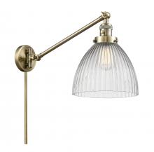 Innovations Lighting 237-AB-G222 - Seneca Falls - 1 Light - 10 inch - Antique Brass -Adjustable Swing Arm