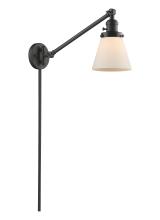 Innovations Lighting 237-OB-G61 - Cone - 1 Light - 8 inch - Oil Rubbed Bronze -Adjustable Swing Arm