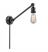 Innovations Lighting 237NH-BK - Bare Bulb Swing Arm With Switch