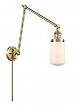 Innovations Lighting 238-AB-G311 - Dover - 1 Light - 5 inch - Antique Brass -Adjustable Swing Arm