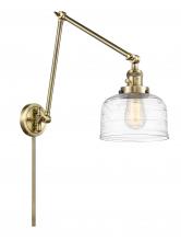 Innovations Lighting 238-AB-G713 - Bell - 1 Light - 8 inch - Antique Brass -Adjustable Swing Arm
